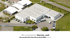 Desktop Screenshot of hl-kunststofftechnik.de